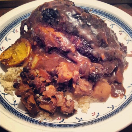 Duck Roast Xmas meal