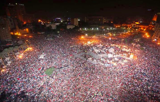 Reports indicate that Pro-Morsi supporters at Rabaa Al-Adaweya were attacked by unknown individuals injuring five and killing at least one